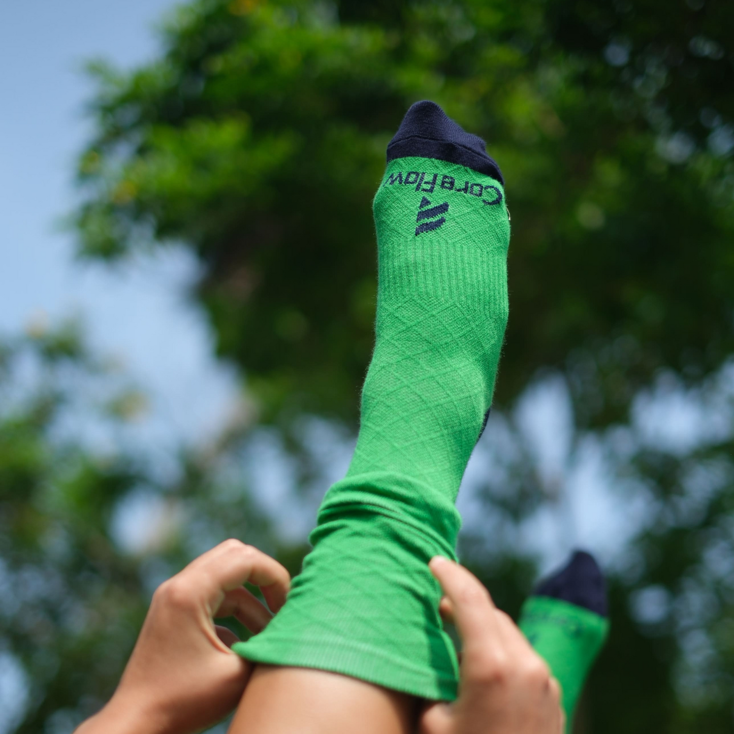 Emerald Tide Compression Socks (PRE-ORDER 4 WEEKS)